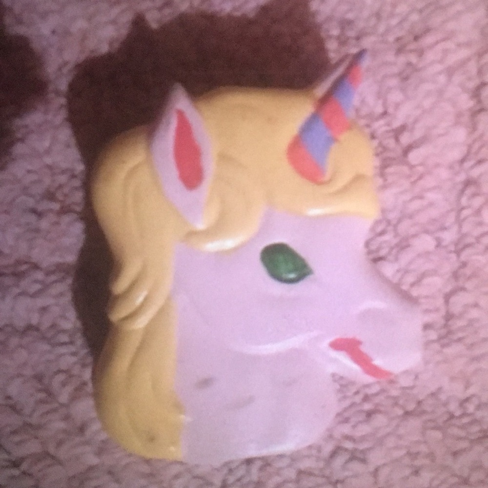 Pretty whimsical unicorn mini-jewelry box